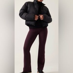 ATHLETA Womens Altitude Pant‎ in Polartec Power Stretch Leggings Thermal Red 2X